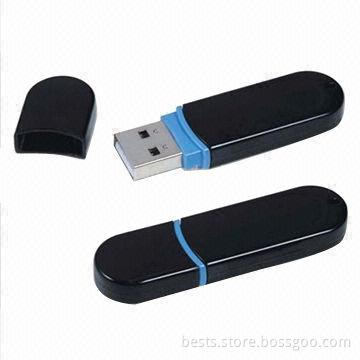 Promotional Plastic USB Flash Drive, 1, 2, 4, 8GB